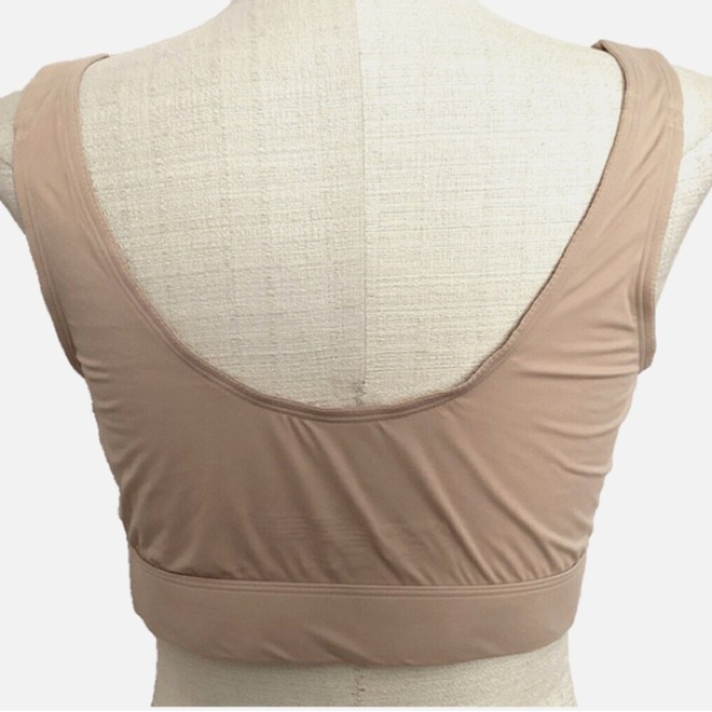 JOYSPUN Brushed Micro Scoop Bralette in Brown for Teens Size L NWT - Picture 4 of 4